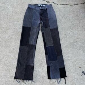 Re/Done Levi’s Patchwork Jeans